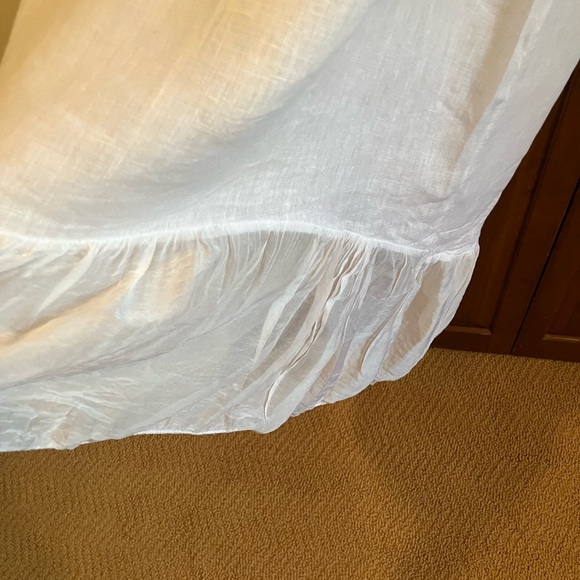 NWT SILK AND LINEN HALTER DRESS MADE IN ITALY TAGS ATTACHED - Picture 6 of 17